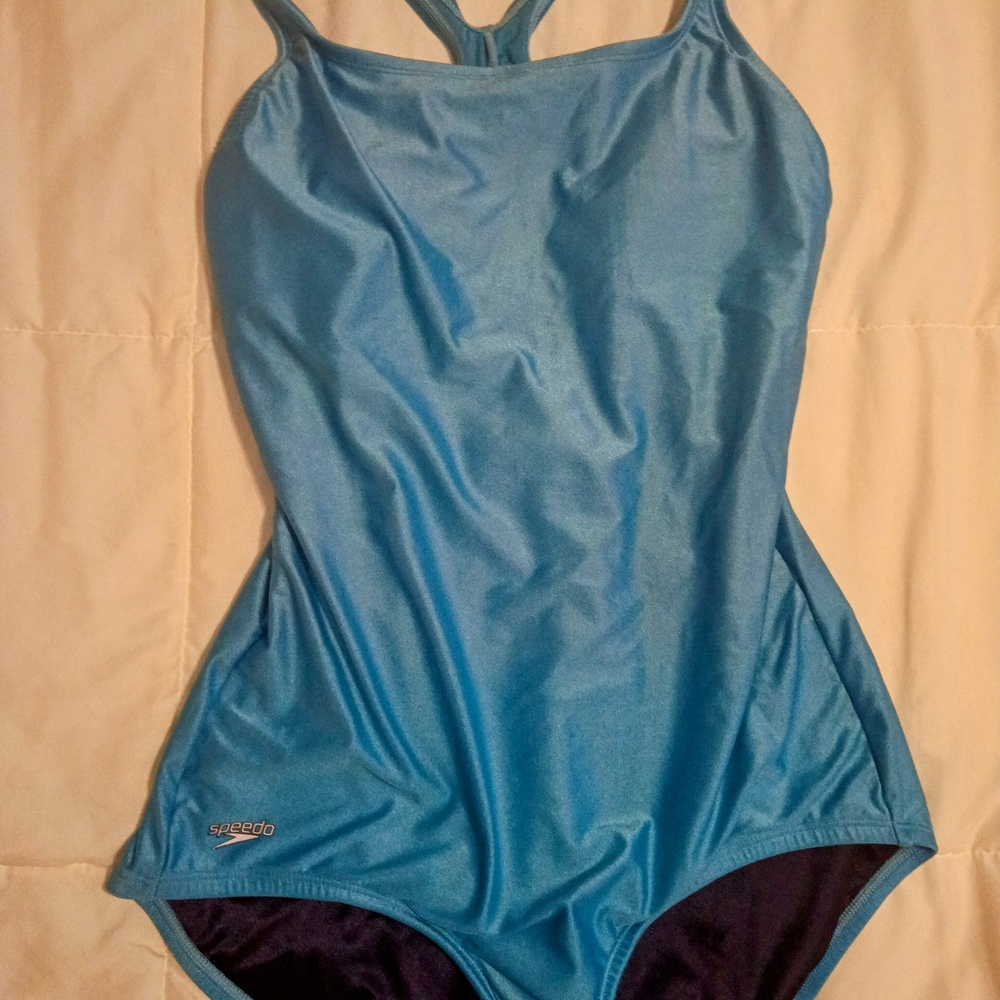 Speedo Ultra Black One Piece Swimsuit Performance Swimwear